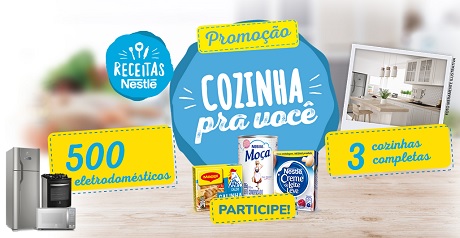 Promoção Nestlé Cozinha pra Você
