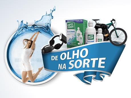 Promoção Opti-Free De Olho na Sorte