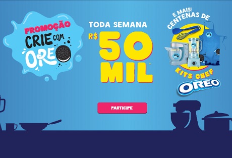 Promoção Crie com Oreo