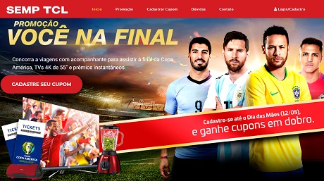 Promoção Semp TCL Você na Final
