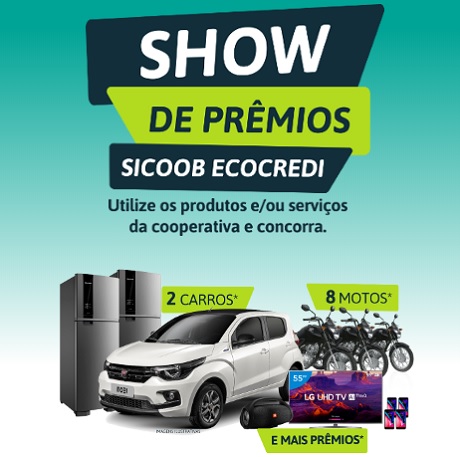Promoção Show de Prêmios Sicoob Ecocredi