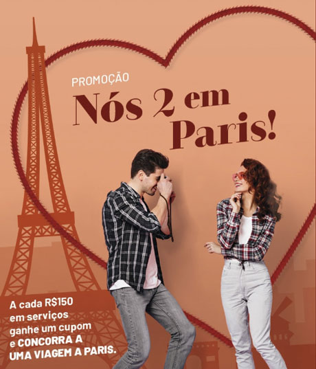 Promoção Arranjos Express Nós 2 em Paris