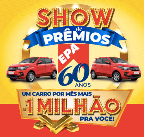 Promoção Show de Prêmios EPA 60 Anos