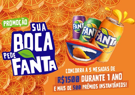 Promoção Sua Boca Pede Fanta