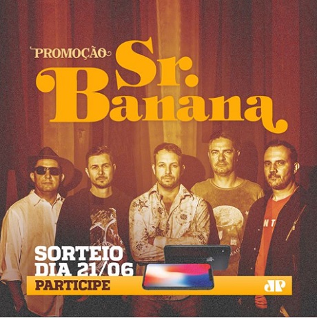 Promoção Rádio Jovem Pan Sr Banana com iPhone X