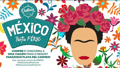 Promoção Le Postiche México Partiu Férias