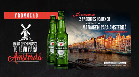 Promoção Mania de Churrasco Te Leva Para Amsterdã