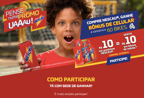 Promoção Nescau Pense Numa Promo Uaaau