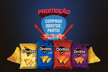 Promoção Comprou Doritos Partiu Rock In Rio