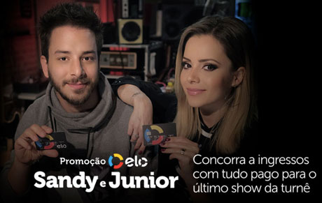 Promoção Elo Vá ao Último Show de 2019 de Sandy e Junior