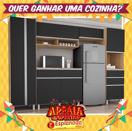 Promoção Arraiá de Prêmios Esplanada Móveis