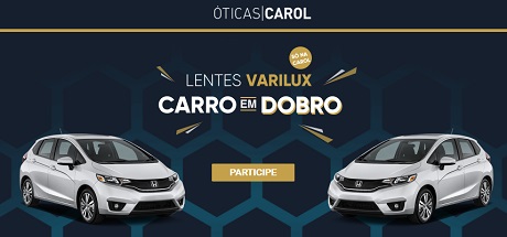 Promoção Óticas Carol Lentes Varilux Carro Em Dobro