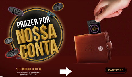Promoção Skyn Prazer Por Nossa Conta