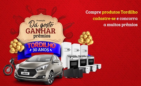 Promoção Tordilho 30 Anos Dá Gosto Ganhar Prêmios