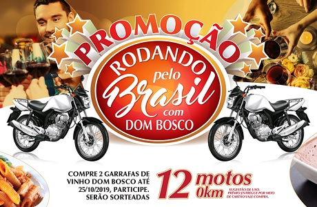 Promoção Rodando Pelo Brasil com Dom Bosco