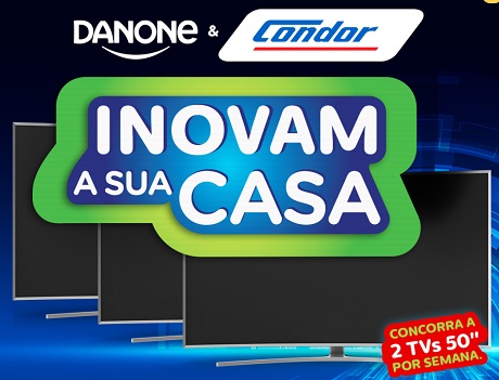 Promoção Condor e Danone Inovam A Sua Casa