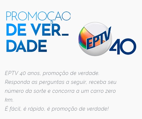 Promoção 40 Anos EPTV