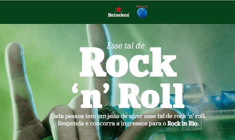 Promoção Heineken Esse Tal de Rock'n'roll
