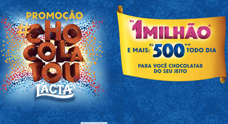 Promoção Chocolatou Lacta