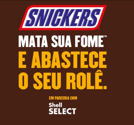 Promoção Snickers Mata A Sua Fome e Abastece O Seu Rolê