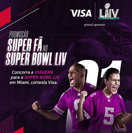 Promoção Super Fa? no Super Bowl LIV
