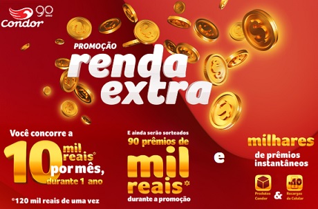 Promoção Condor Renda Extra