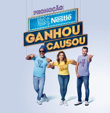 Promoção Nestlé Ganhou Causou