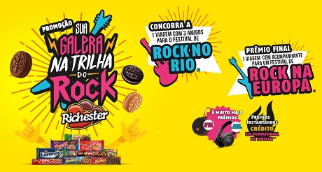Promoção Richester Sua Galera Na Trilha do Rock