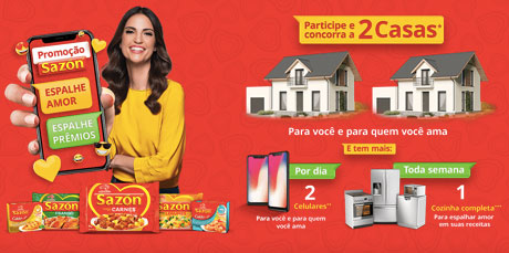 Promoção Sazón Espalhe Amor Espalhe Prêmios