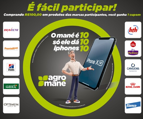 Promoção O Mané É 10 Só Ele Sorteia 10 Iphones 10
