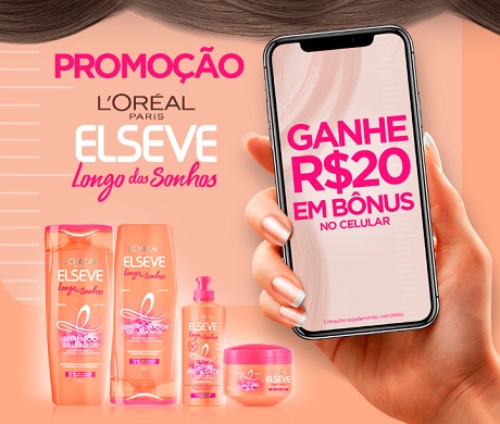 Promoção L'oreal Elseve Longos dos Sonhos