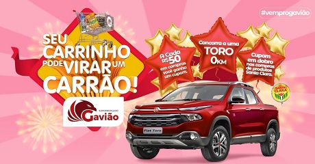 Promoção Chance em Dobro Supermercado Gavião