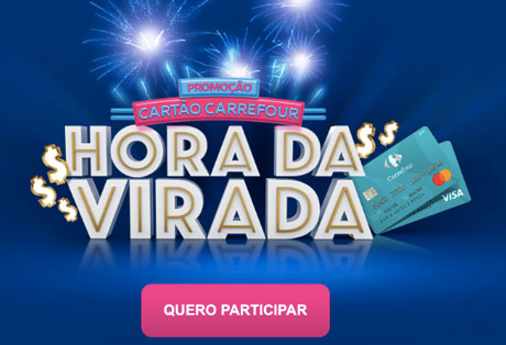 Promoção Cartão Carrefour Hora da Virada