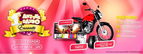Promoção 1 Ano de Encantti