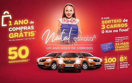 Promoção Natal Eskala Um Ano Novo de Sorrisos