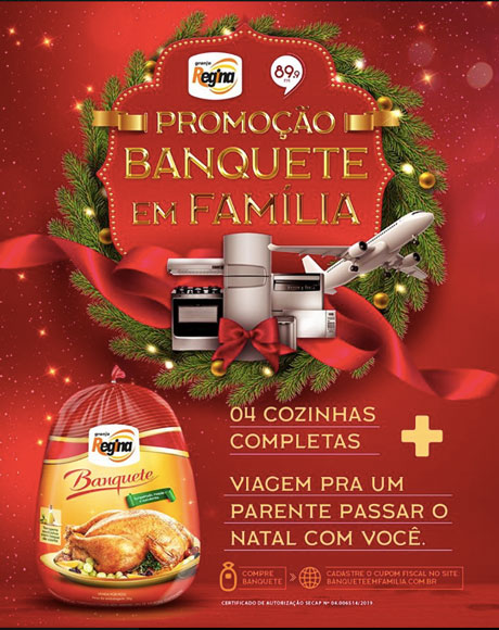 Promoção Granja Regina Banquete em Família