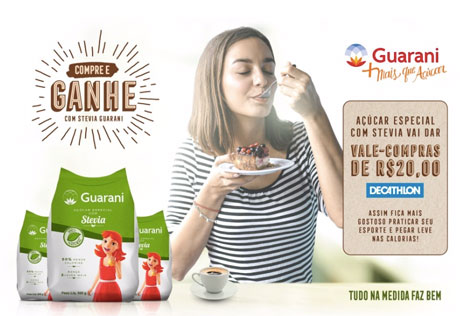 Promoção Ac?u?car Guarani com Stevia