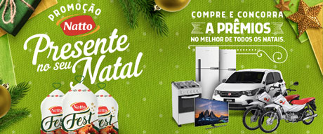 Promoção Natto Presente no Seu Natal