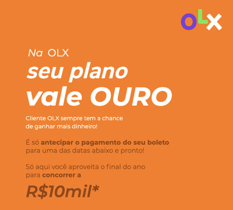 Promoção Na OLX Seu Plano Vale Ouro