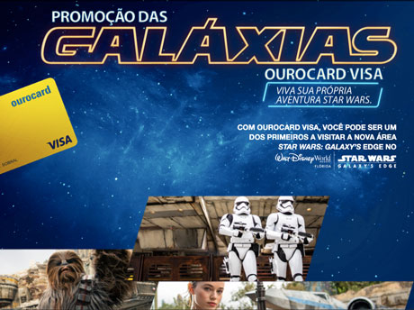 Promoção Das Galáxias Ourocard Visa