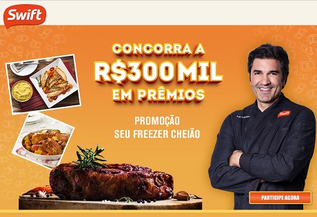 Promoção Swift Seu Freezer Cheião