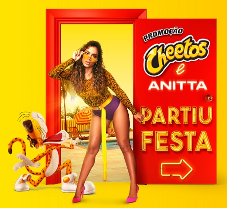 Promoção Cheetos e Anitta Partiu Festa