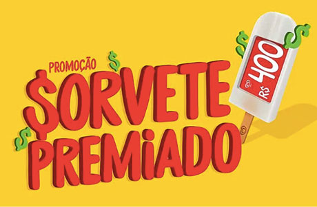 Promoção Sorvete Premiado Select