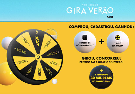 Promoção Gira Verão Skol