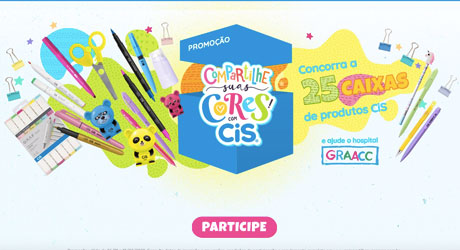 Promoção Compartilhe Suas Cores com Cis