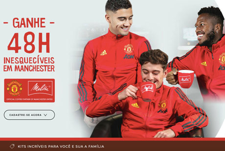 Promoção Melitta Ganhe 48H Inesquecíveis em Manchester