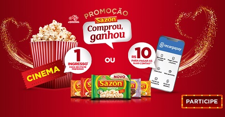 Promoção Sazón Comprou Ganhou