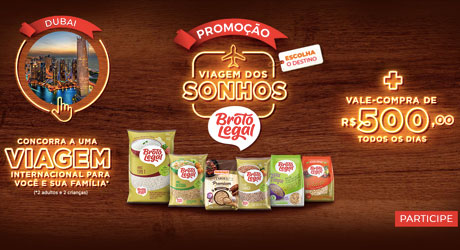 Promoção Broto Legal Viagem dos Sonhos