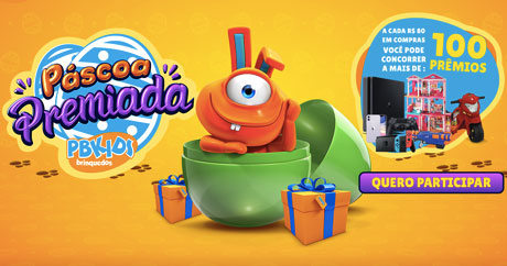 Promoção PBKids Páscoa Premiada