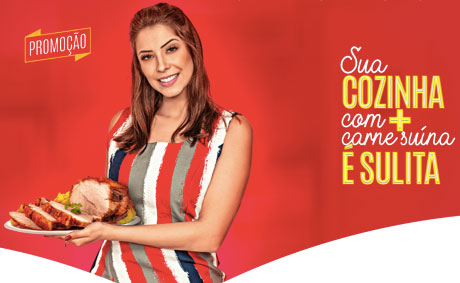 Promoção Sua cozinha com + Carne Suína Sulita
